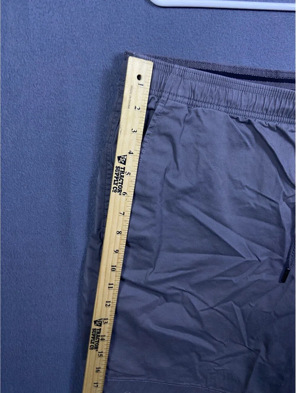 GAP Men's Gray Casual Shorts XXL Elastic Waist Drawstring Beach Comfort